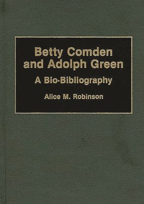 Betty Comden and Adolph Green 1