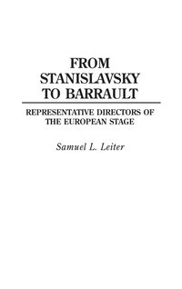 bokomslag From Stanislavsky to Barrault
