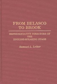 bokomslag From Belasco to Brook