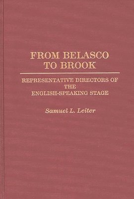 bokomslag From Belasco to Brook