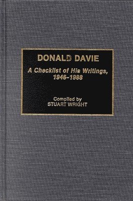 Donald Davie 1