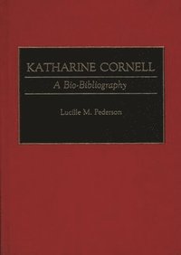 bokomslag Katharine Cornell