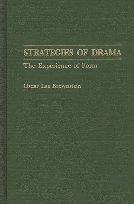 bokomslag Strategies of Drama
