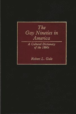 bokomslag The Gay Nineties in America