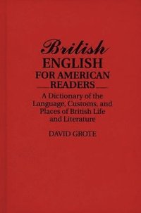 bokomslag British English for American Readers