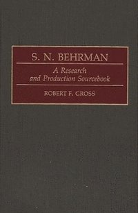 bokomslag S. N. Behrman