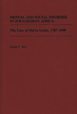 bokomslag Mental and Social Disorder in Sub-Saharan Africa