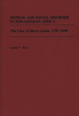 bokomslag Mental and Social Disorder in Sub-Saharan Africa