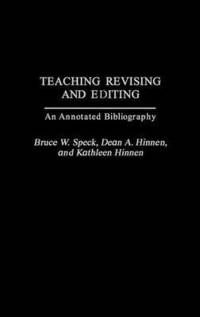 bokomslag Teaching Revising and Editing