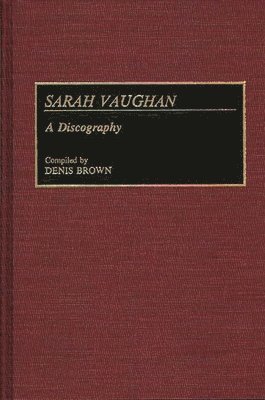 bokomslag Sarah Vaughan