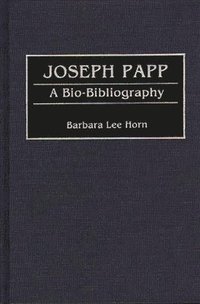 bokomslag Joseph Papp