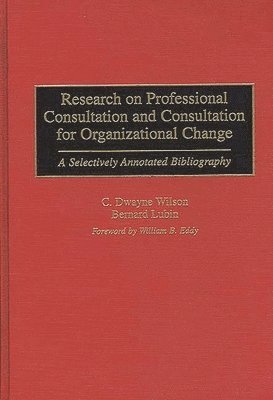 bokomslag Research on Professional Consultation and Consultation for Organizational Change