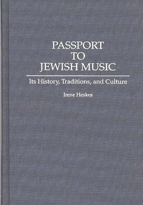 bokomslag Passport to Jewish Music