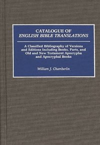 bokomslag Catalogue of English Bible Translations