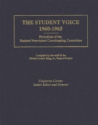 The Student Voice, 1960-1965 1