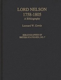 bokomslag Lord Nelson, 1758-1805