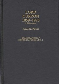 bokomslag Lord Curzon, 1859-1925