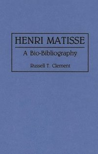 bokomslag Henri Matisse