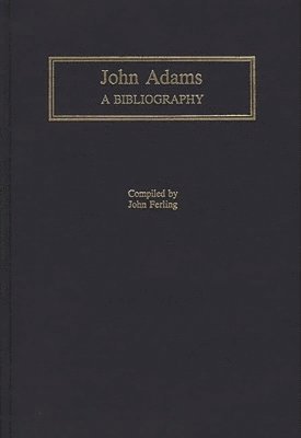 bokomslag John Adams