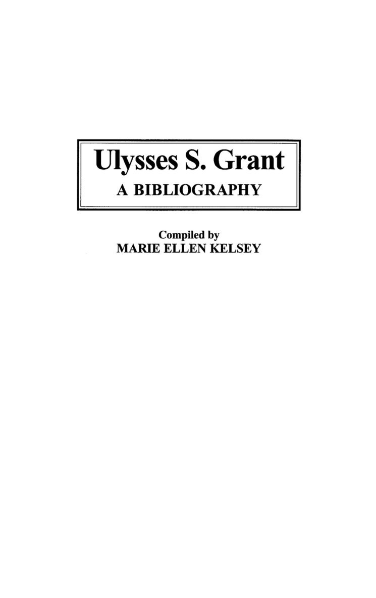 Ulysses S. Grant 1