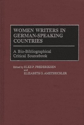 Women Writers in German-Speaking Countries 1
