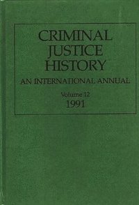 bokomslag Criminal Justice History