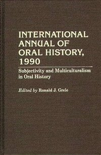 bokomslag International Annual of Oral History, 1990