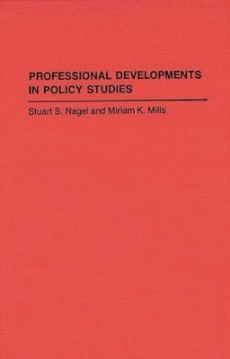 Professional Developments in Policy Studies 1