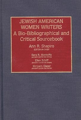 Jewish American Women Writers 1