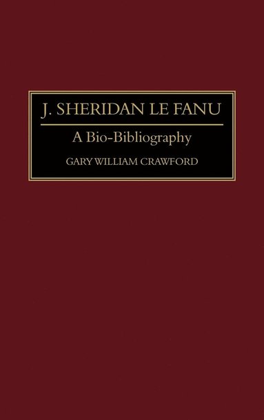 bokomslag J. Sheridan Le Fanu