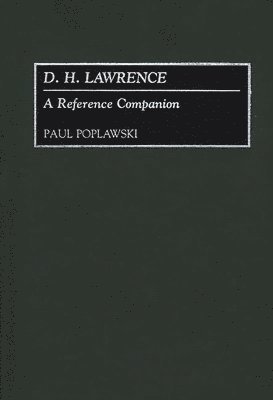 Paul Poplawski - D. H. Lawrence, Inbunden