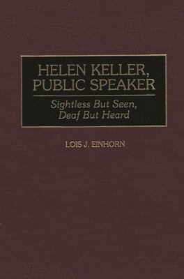 Helen Keller, Public Speaker 1