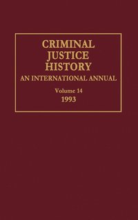 bokomslag Criminal Justice History