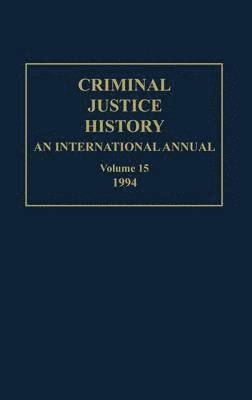 bokomslag Criminal Justice History