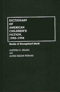 bokomslag Dictionary of American Children's Fiction, 1990-1994