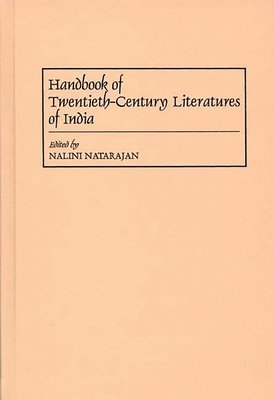 Handbook of Twentieth-Century Literatures of India 1