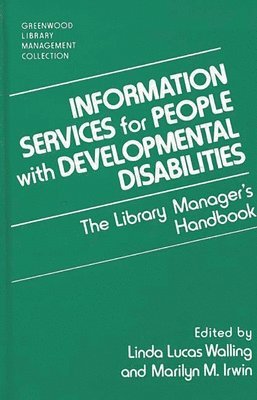 bokomslag Information Services for People with Developmental Disabilities