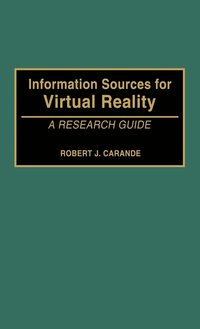 bokomslag Information Sources for Virtual Reality