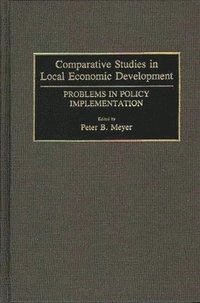 bokomslag Comparative Studies in Local Economic Development