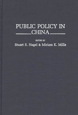 bokomslag Public Policy in China