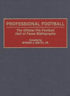bokomslag Professional Football