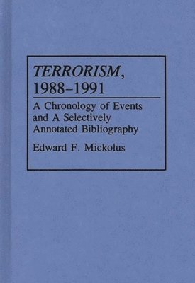 Terrorism, 1988-1991 1