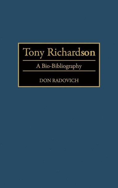 bokomslag Tony Richardson