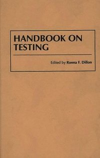 bokomslag Handbook on Testing