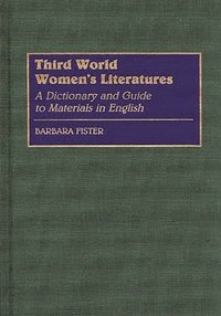 bokomslag Third World Women's Literatures