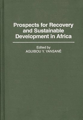 bokomslag Prospects for Recovery and Sustainable Development in Africa