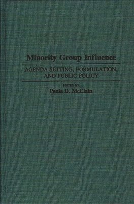 bokomslag Minority Group Influence