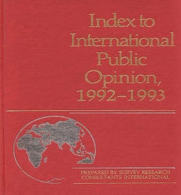 Index to International Public Opinion, 1992-1993 1