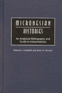 bokomslag Micronesian Histories