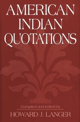 American Indian Quotations 1